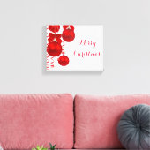 Kerstmis verpakt Canvas Afdruk (Insitu (Woonkamer))