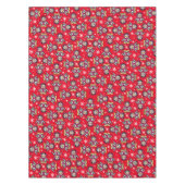 Kerstmis verpakt pinguïns tafelkleed (Voorkant)