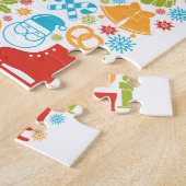 Kerstmis Verrassingsdoos Legpuzzel (Zijkant)