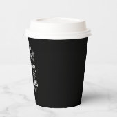 Kerstmis verspreidde vriendelijkheid als sneeuwvlo papieren bekers (Links)