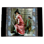 Kerstmis Victoriaans Groot Cadeauzakje (Voorkant)