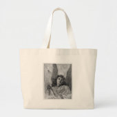  Kerstmis Victoriaans Grote Tote Bag (Voorkant)