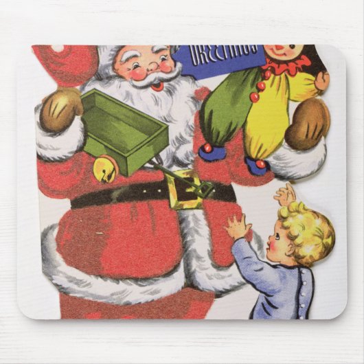 Kerstmis, Victoriaans kerstkaart Muismat (Voorkant)