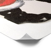 Kerstmis, Victoriaans kerstkaart Poster (Hoek)