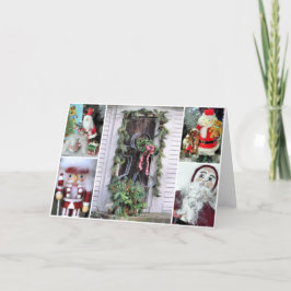 Kerstmis vieren feestdagen kaart