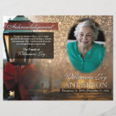 Kerstmis viering van het leven vakantieprogramma flyer (Voorkant)