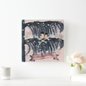 Kerstmis,  vierkante klok (Huis)