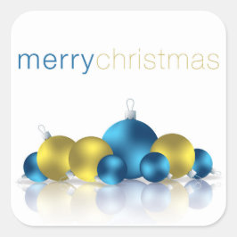 Kerstmis Vierkante Sticker
