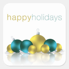 Kerstmis Vierkante Sticker