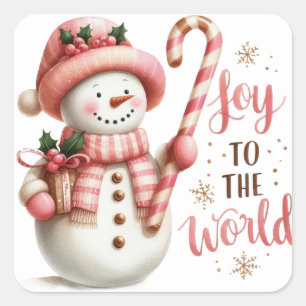 Kerstmis Vierkante Sticker