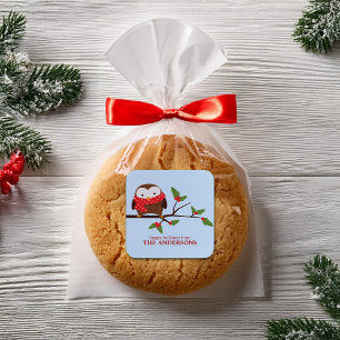 Kerstmis Vierkante Sticker