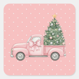 Kerstmis Vierkante Sticker