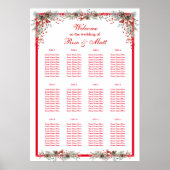 Kerstmis vind je stoel poster (Voorkant)