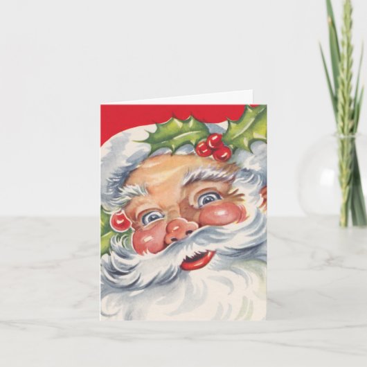 Kerstmis Vintage Bedankt (Voorkant)