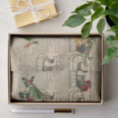 Kerstmis Vintage Decoupage Krant magazine slee Tissuepapier (Geschenk)