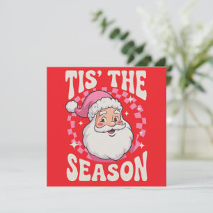 Kerstmis Vintage Kerstman Vrolijk Kerstmis Cadeau Feestdagenkaart