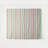 Kerstmis, Vintage Kerstmis  Wandkleed (Voorkant (horizontaal))