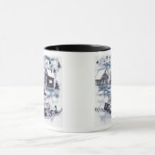 Kerstmis, vintage mok (Midden)