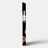 Kerstmis Vintage Patroon, Kerstman Case-Mate iPhone Case (Achterkant / Links)