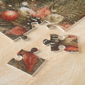 Kerstmis Vintage Puzzel (Zijkant)