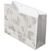 Kerstmis Vintage Verjaardag Groot Cadeauzakje (Voorkant Gekanteld)