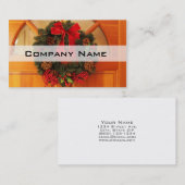 Kerstmis Visitekaartje (Voorkant / Achterkant)