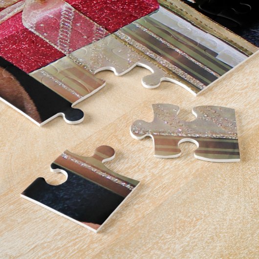 Kerstmis - Vizsla - Budda Legpuzzel (Zijkant)