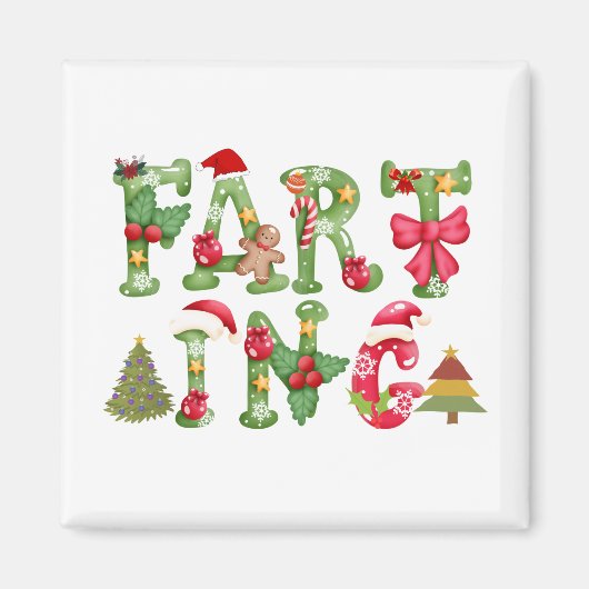 Kerstmis Vloeiend Magneet (Voorkant)