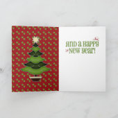 Kerstmis VOEGT UW FOTO Whimsical-boom TOE Feestdagen Kaart (Binnen)