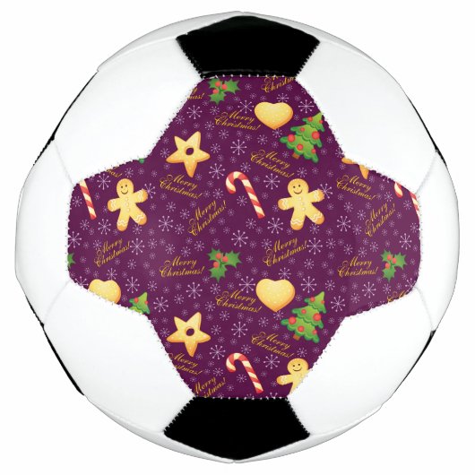 Kerstmis Voetbal (Voorkant)