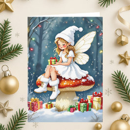 Kerstmis vol fantasie en wonder | Kerstgedicht Kaart