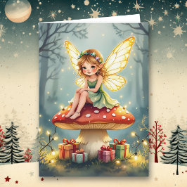 Kerstmis vol Whimsy en Wonder | Kerstgedicht Kaart