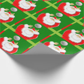 Kerstmis volleybal inpakpapier (Hoek)