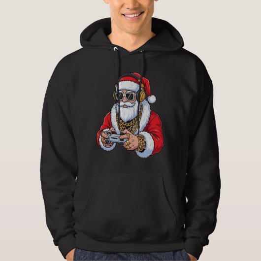 Kerstmis Volwassenen Pullover Hoodie (Voorkant)