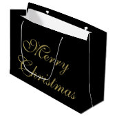 Kerstmis voor bedrijven groot cadeauzakje (Voorkant Gekanteld)