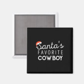 Kerstmis voor cowboys magneet (Voorkant / Achterkant)