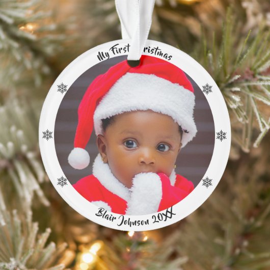 Kerstmis voor de allereerste keer ornament (Boom)