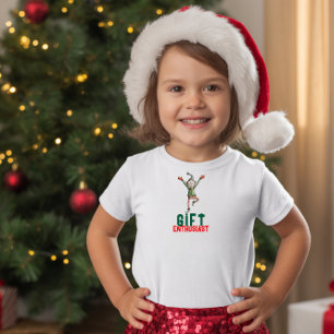 Kerstmis voor de familie bijpassende sarcastische t-shirt