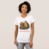 Kerstmis voor Dieren T-shirt (Voorkant volledig)
