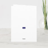 Kerstmis voor dochter stijlvolle dame kaart (Achterkant)