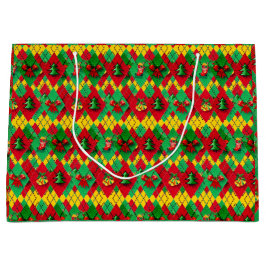 Kerstmis voor feestdagen groot cadeauzakje