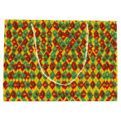 Kerstmis voor feestdagen groot cadeauzakje (Achterkant)