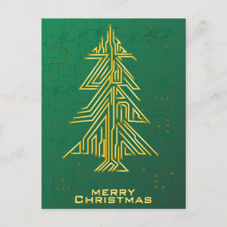 Kerstmis voor geeks feestdagenkaart