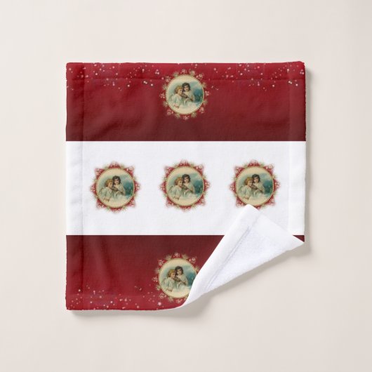 Kerstmis voor handdoeken (Wasdoekje)