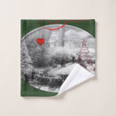 Kerstmis voor handdoeken (Wasdoekje)