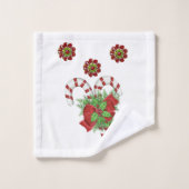 Kerstmis voor handdoeken (Wasdoekje)