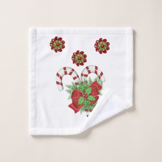 Kerstmis voor handdoeken (Wasdoekje)