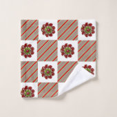 Kerstmis voor handdoeken (Wasdoekje)