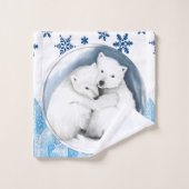 Kerstmis voor handdoeken (Wasdoekje)