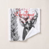 Kerstmis voor handdoeken (Wasdoekje)